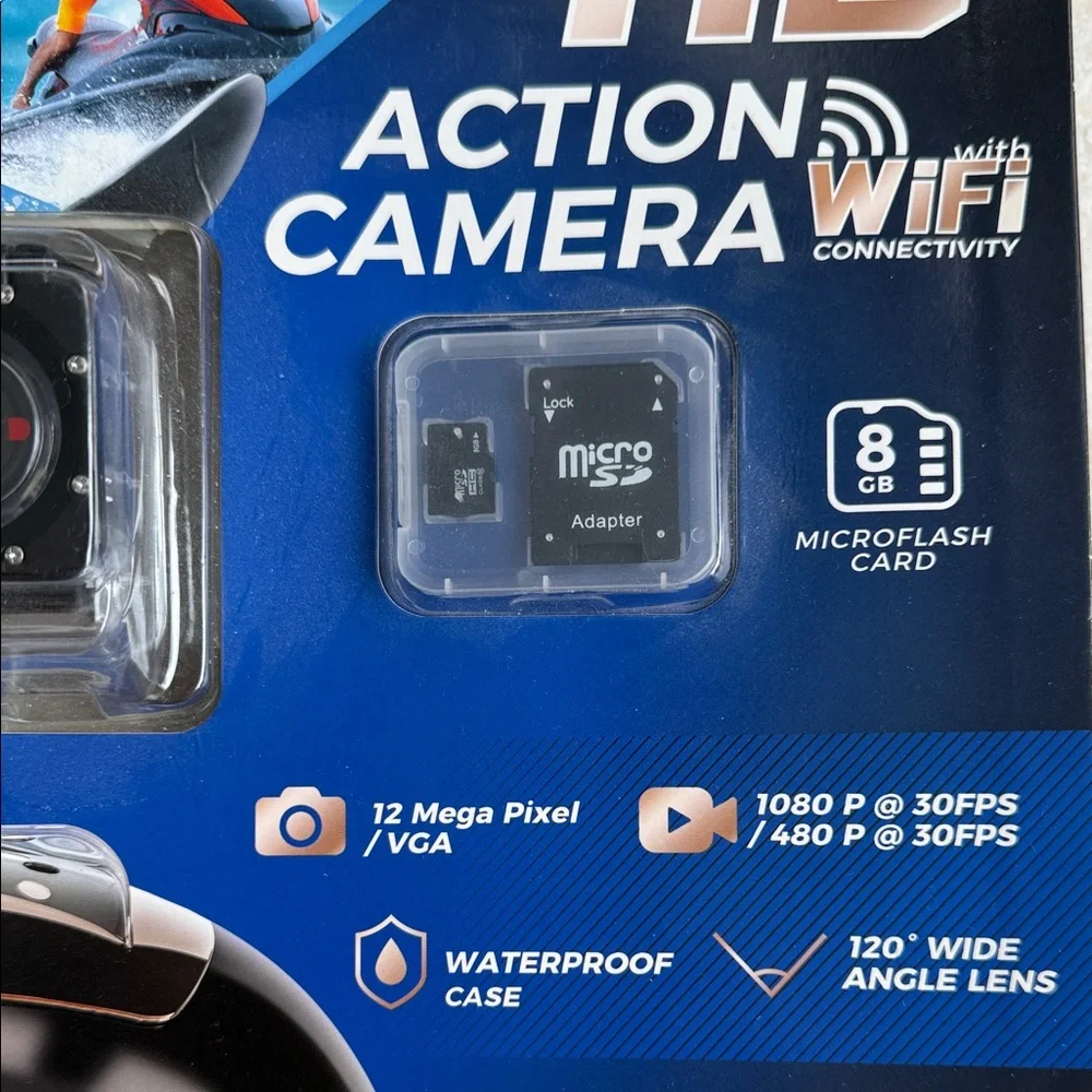 AvantiX HD Action Camera - Black